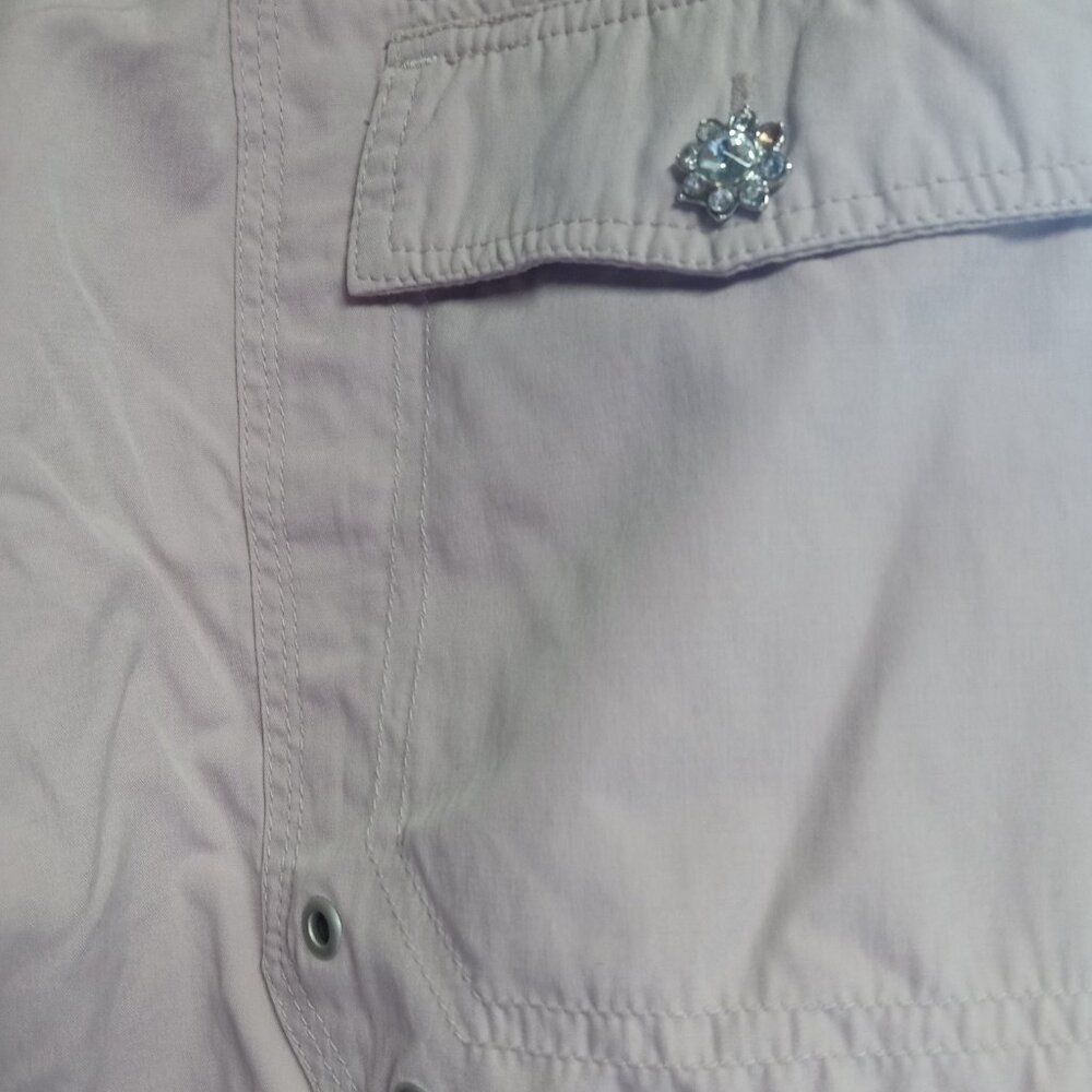 Dusty pink cargo pants - Picture 8 of 10